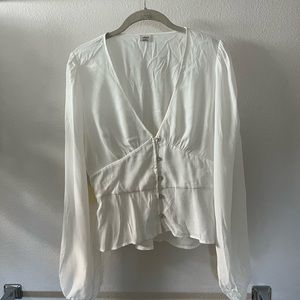 Aritzia Wilfred Alvia Blouse